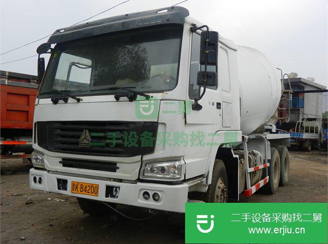 山西出售二手豪沃混凝土攪拌車