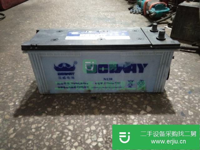 遼寧出售二手120A電瓶