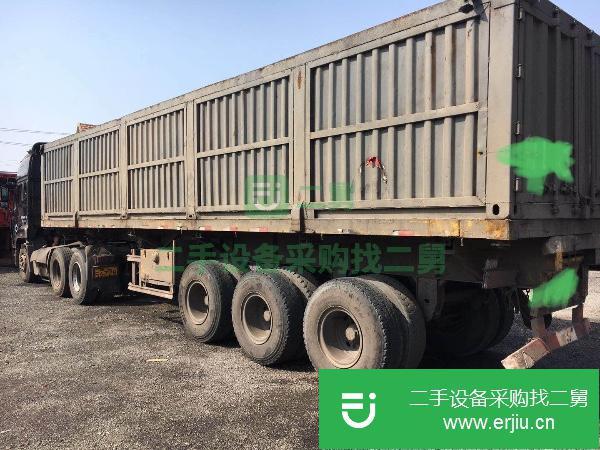 山東出售二手重汽豪瀚半掛車(chē)