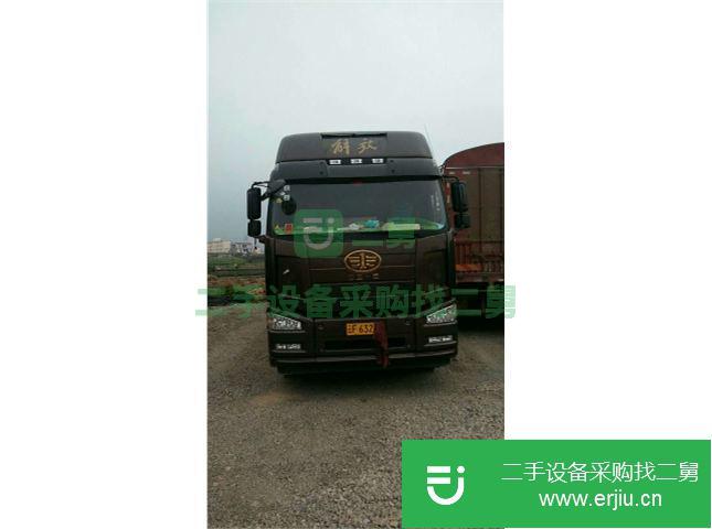 云南出售二手解放半掛車