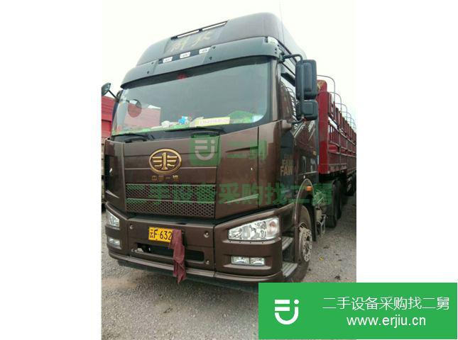 云南出售二手解放半掛車