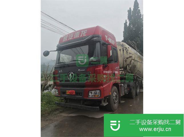 山東出售二手陜汽重卡水泥罐