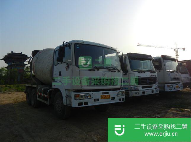 山西出售二手豪沃混凝土攪拌車