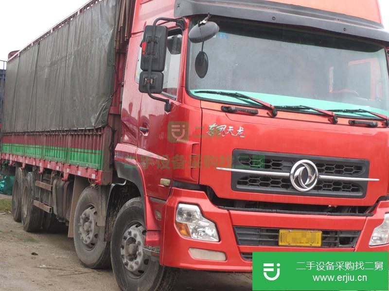 廣東出售二手東風天龍前四后八載貨車