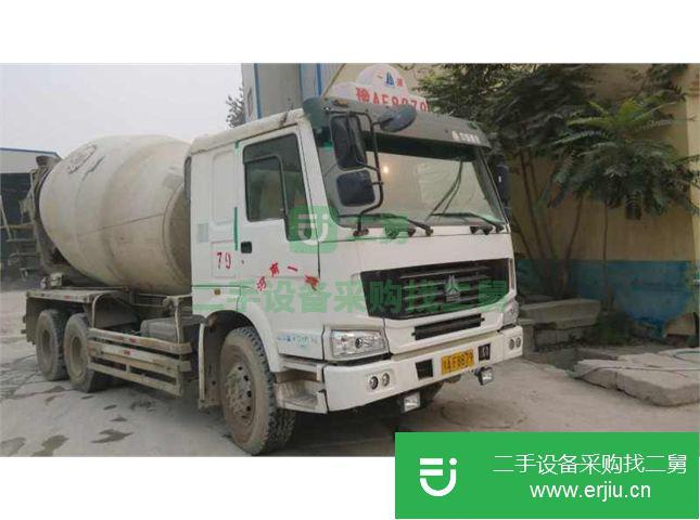 河南出售二手中國重汽混凝土攪拌車