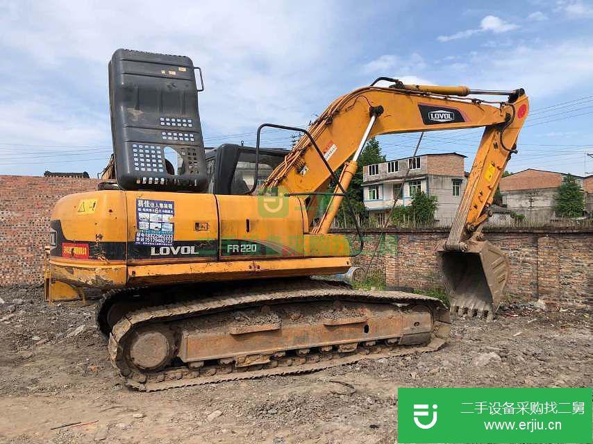 四川出售二手雷沃重工FR220挖掘機