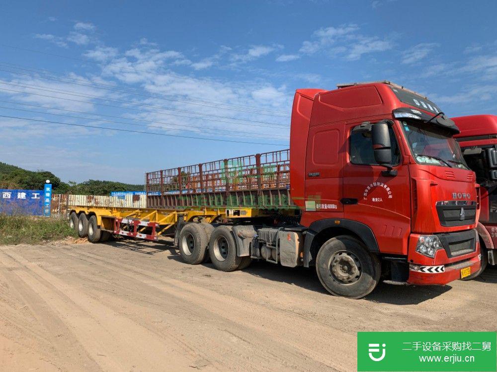 廣西出售二手豪沃T7H440半掛車