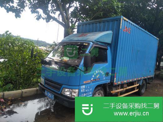 廣東出售二手江鈴箱式貨車