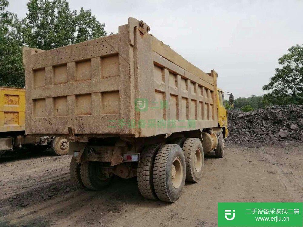 河南出售二手紅巖金剛后八輪自卸車