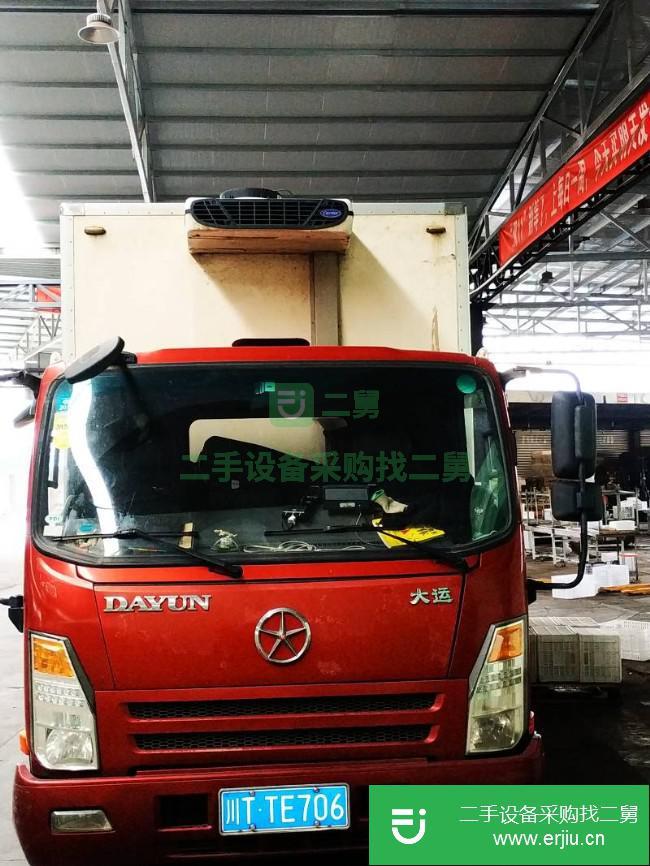 四川出售二手大運奧普力冷藏車