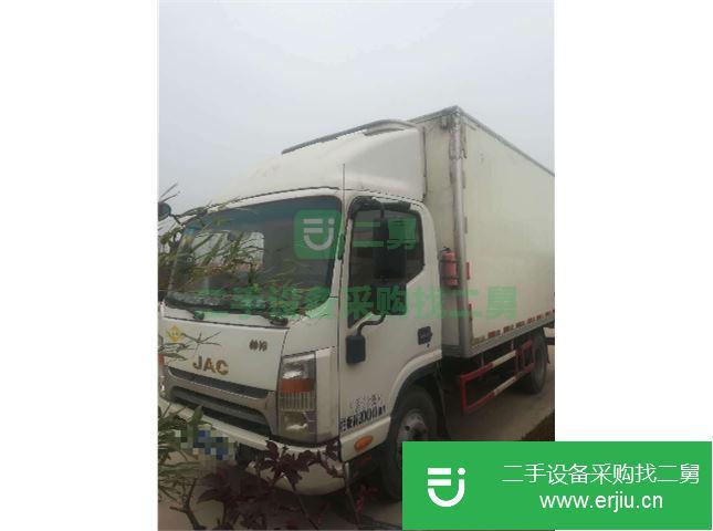 河南出售二手江淮帥鈴前二后四廂式貨車(chē)