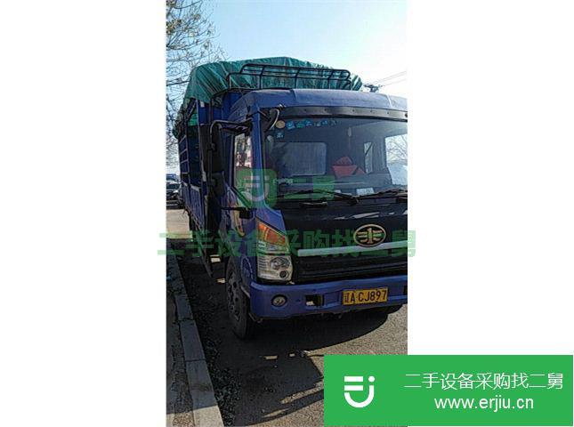 遼寧出售二手青島解放賽龍貨車   180馬力