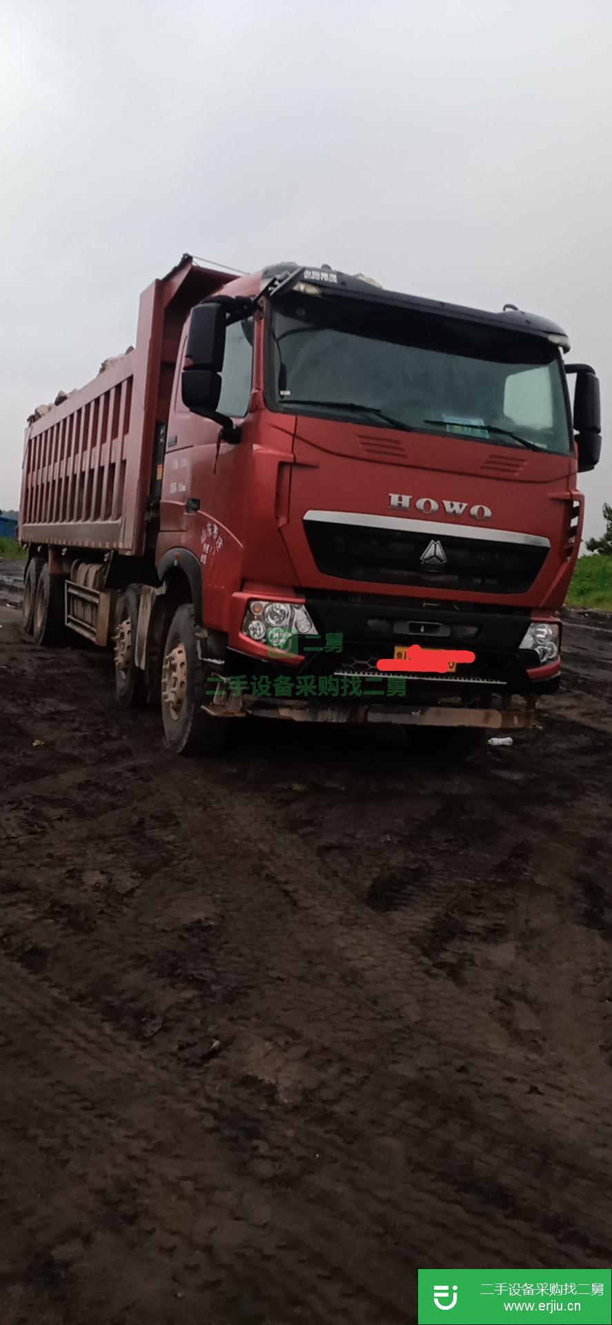 山東出售二手重汽豪沃自卸車