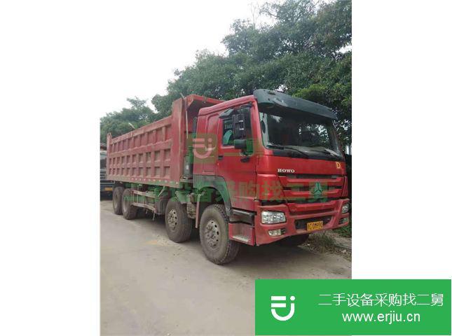 浙江出售二手中國重汽前四后八自卸車