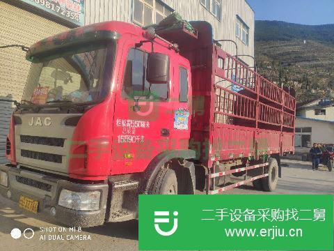 四川出售二手江淮格爾發倉柵貨車