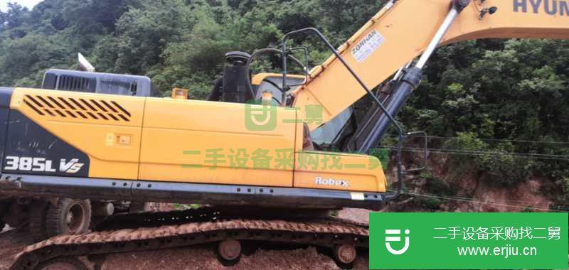 云南出售二手現(xiàn)代R385LVS挖掘機(jī)