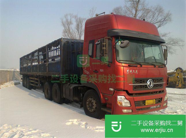 遼寧出售二手東風(fēng)天龍半掛車