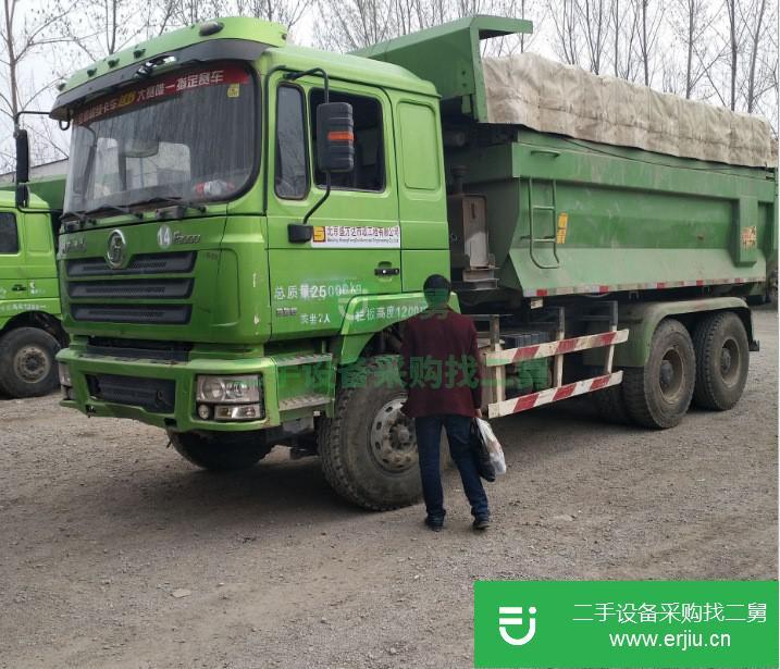 山東出售二手環(huán)保國五德龍自卸車