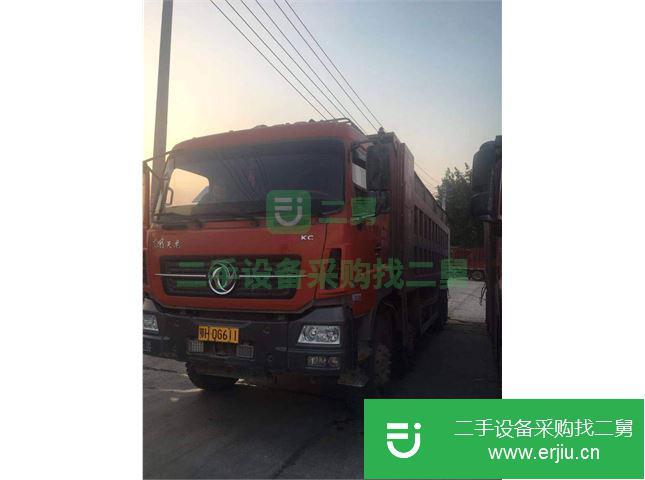 湖北出售二手東風天龍自卸車 375馬力