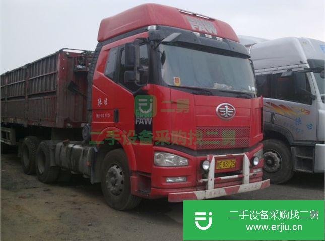 陜西出售二手后八輪解放貨車