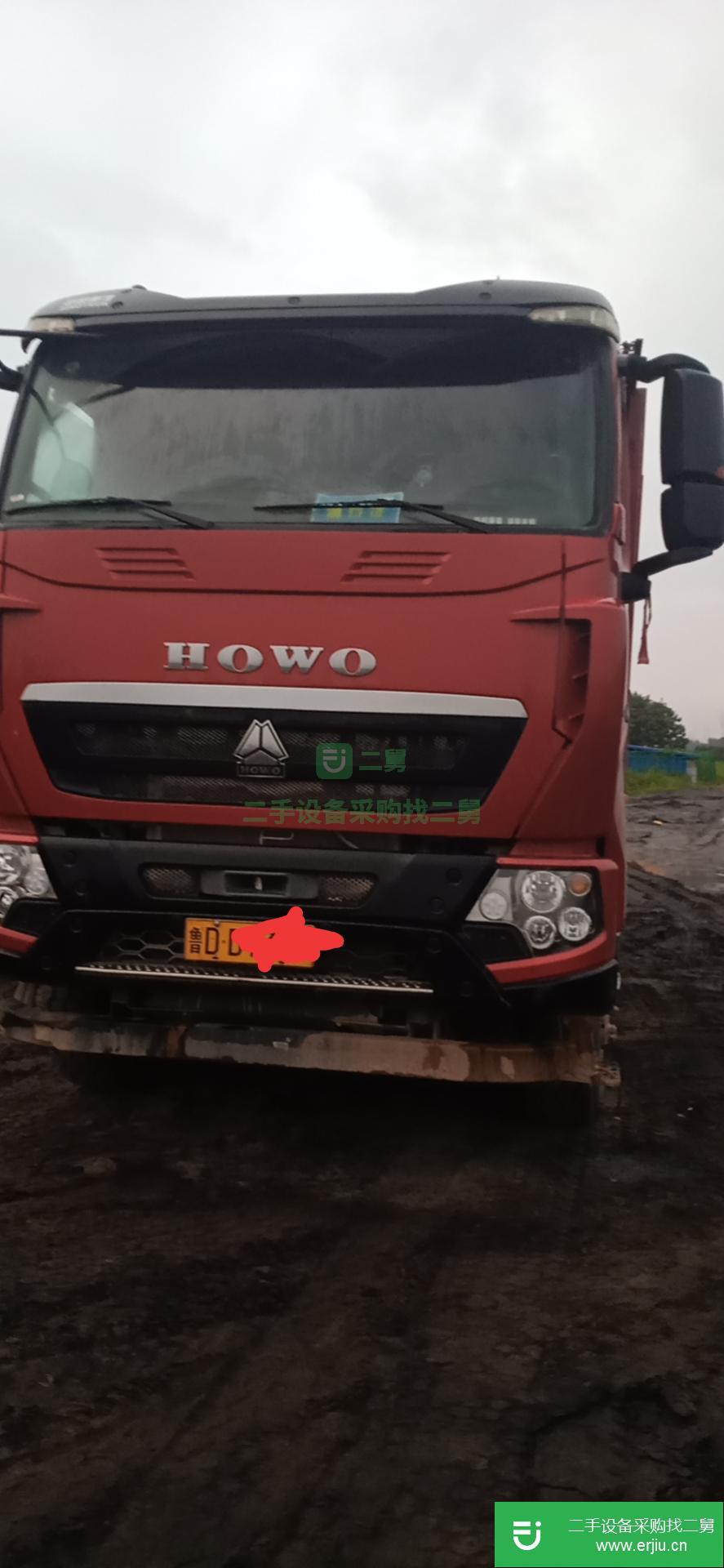 山東出售二手重汽豪沃自卸車