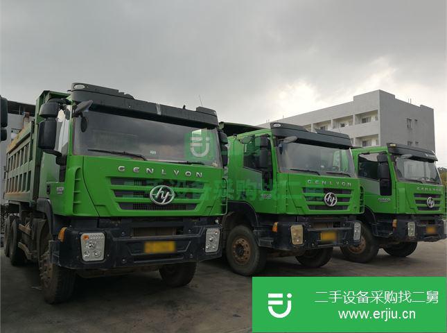 福建出售二手上汽紅巖杰獅自卸車