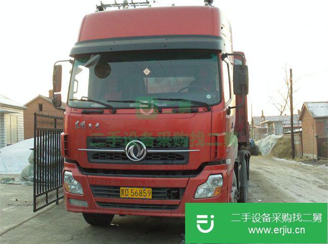黑龍江出售二手東風天龍半掛車