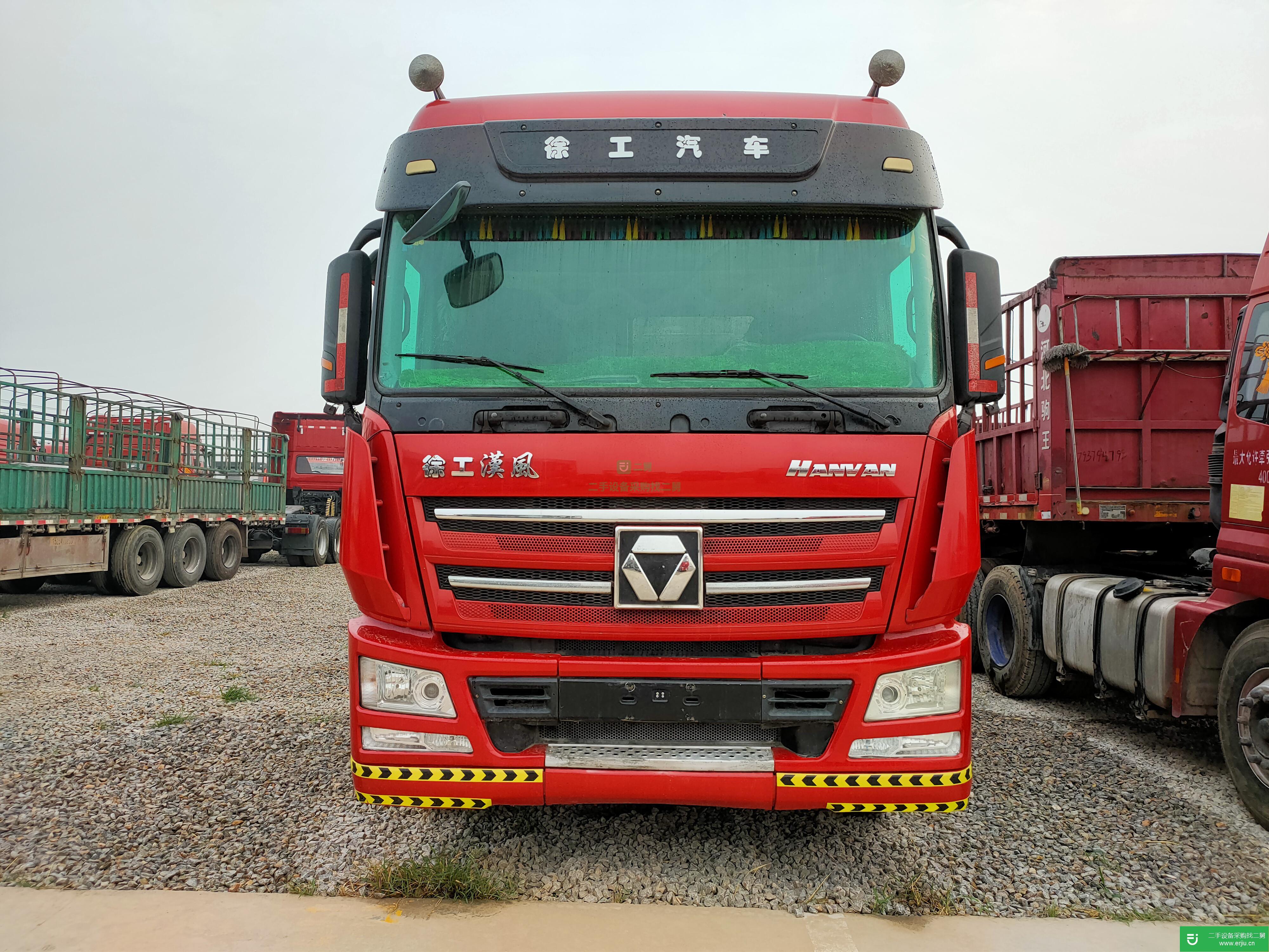 山東出售二手徐工重卡半掛車