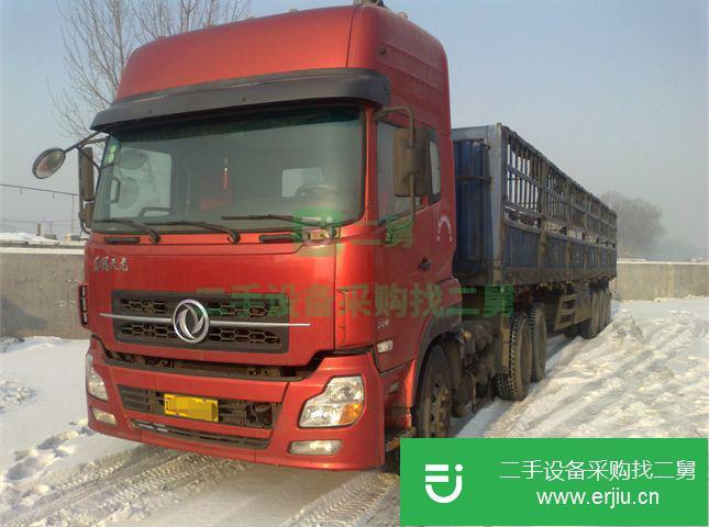 遼寧出售二手東風(fēng)天龍半掛車