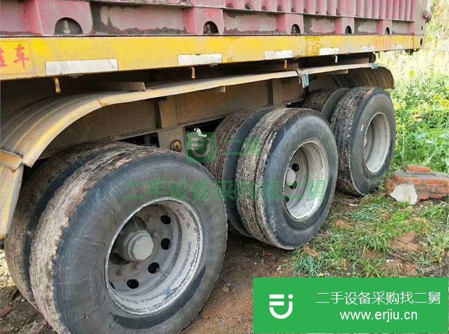 江西出售二手德龍X3000廂式半掛車