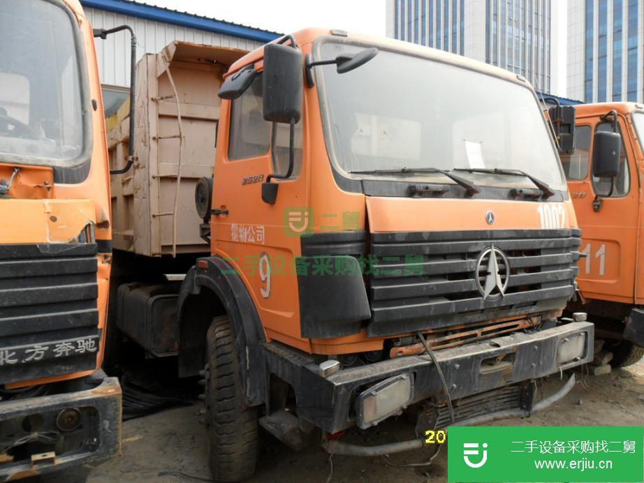 遼寧出售二手北方奔馳后八輪自卸車