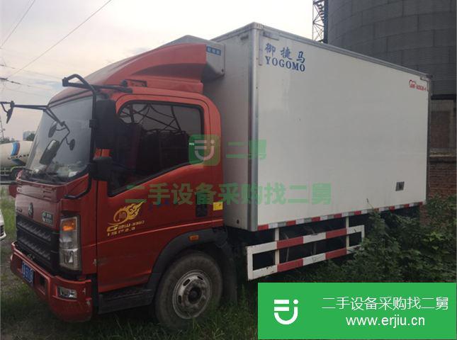 河北出售二手重汽豪沃冷藏車