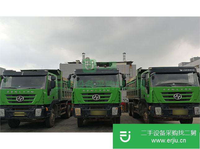 福建出售二手上汽紅巖杰獅自卸車