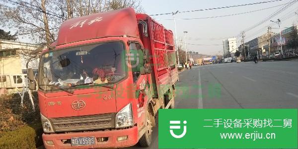 山東出售二手一汽解放輕卡高欄載貨車