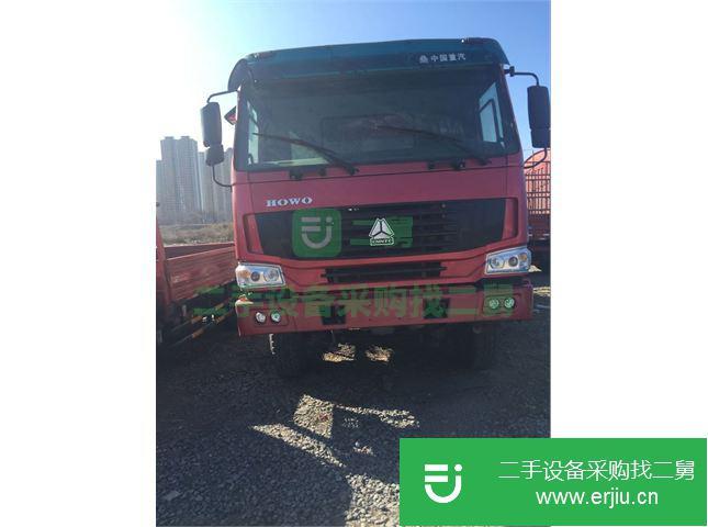 山西出售二手陜汽德龍后八輪工程車