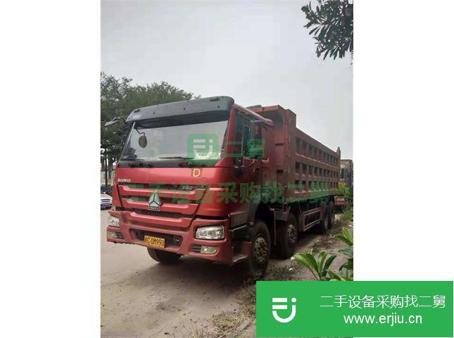 浙江出售二手中國重汽前四后八自卸車
