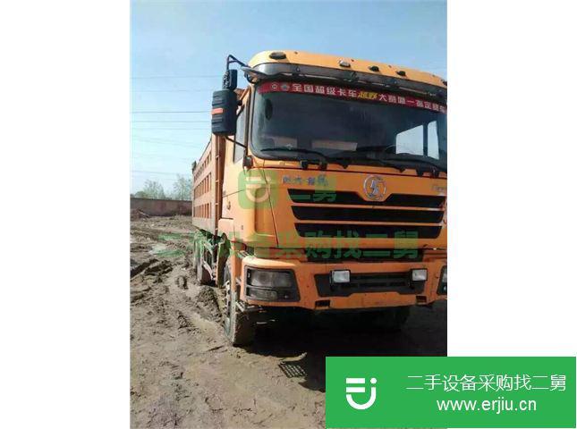 山西出售二手陜汽德龍后八輪工程車