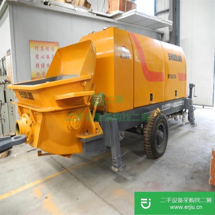 江蘇出售二手細石拖式混凝土輸送泵