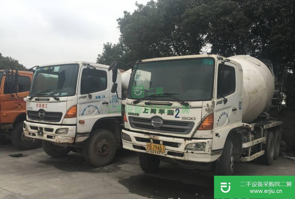 上海出售二手日野攪拌車