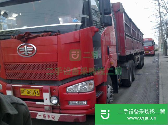 陜西出售二手后八輪解放貨車
