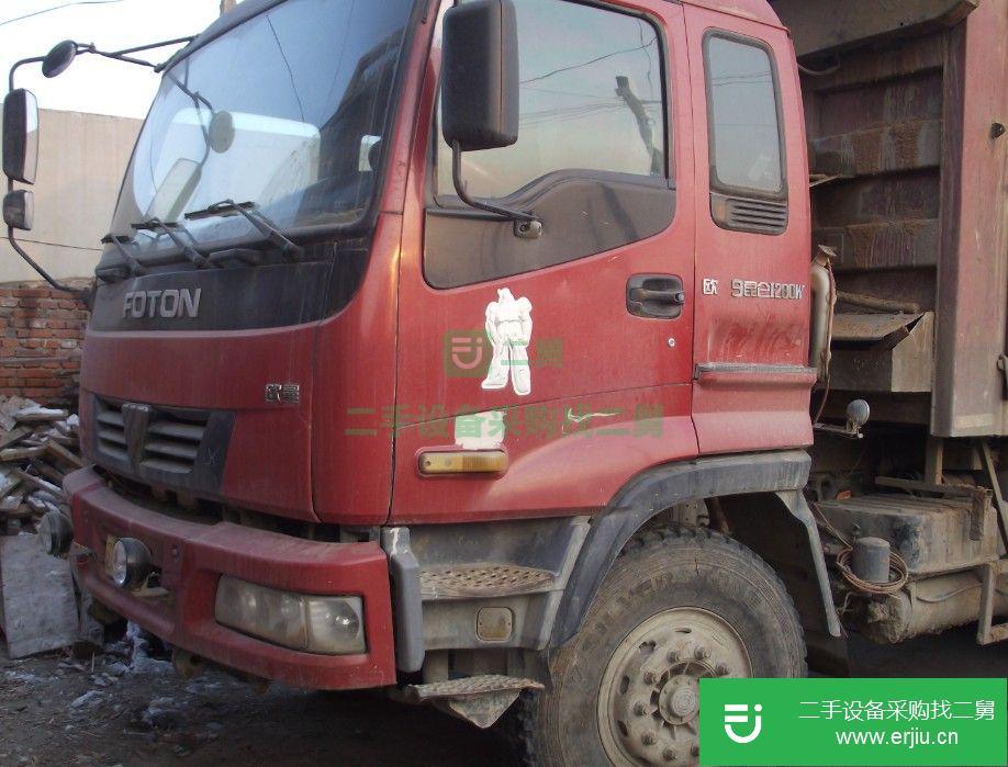 遼寧出售二手福田歐曼自卸車