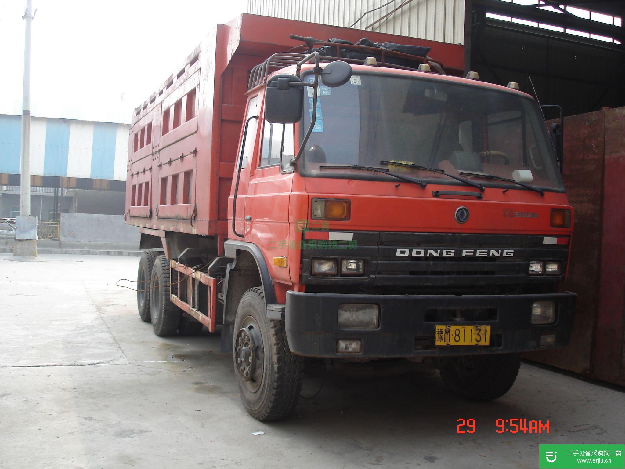 陜西出售二手東風自卸車后八輪