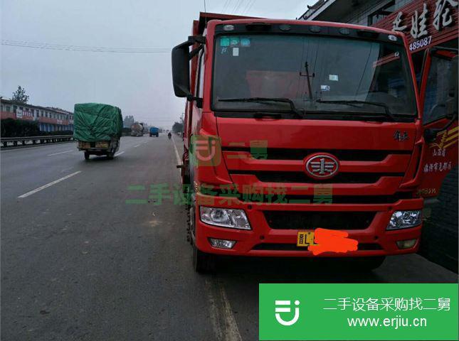 山西出售二手青島解放牽引車