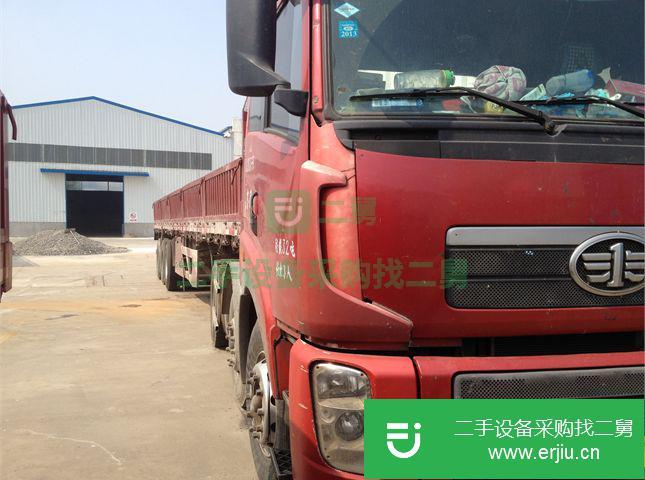江蘇出售二手青島解放半掛車