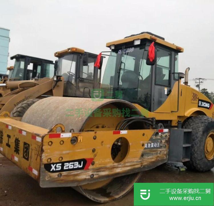 上海出售二手26噸震動徐工壓路機(jī)