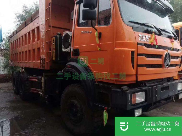 山西出售二手北奔后八輪自卸車