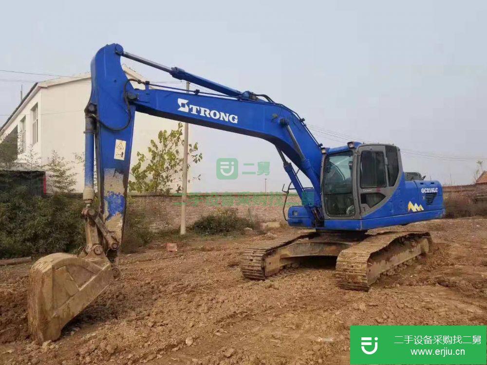 江蘇出售二手山重建機GC218LC挖掘機