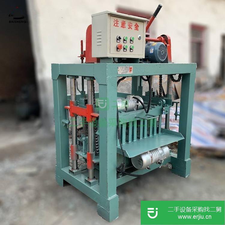 河南出售二手多功能免燒水泥制磚機