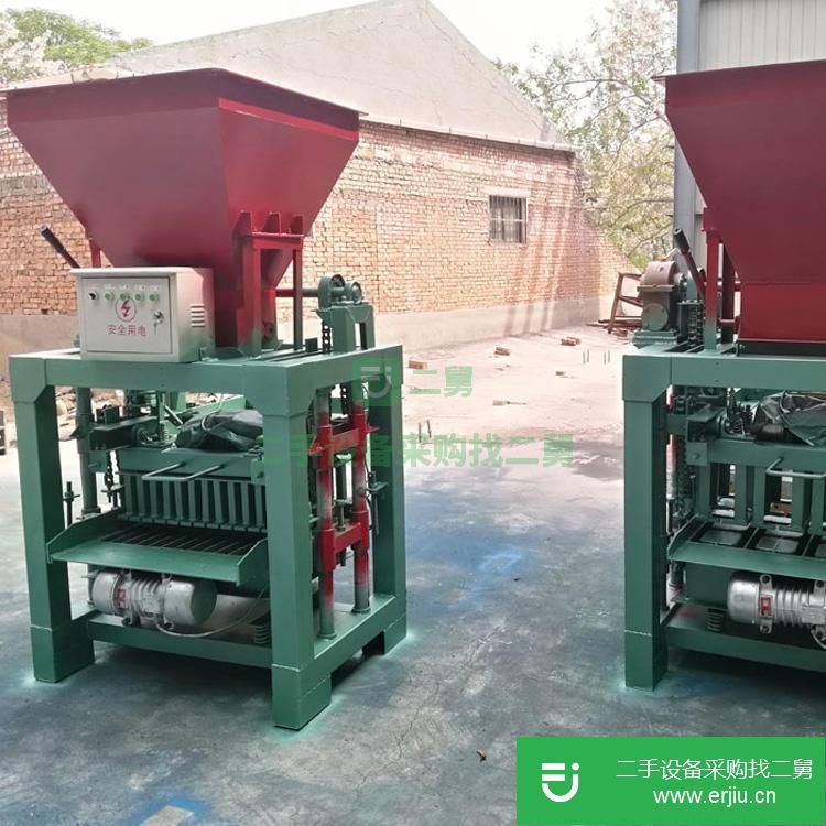 河南出售二手多功能免燒水泥制磚機