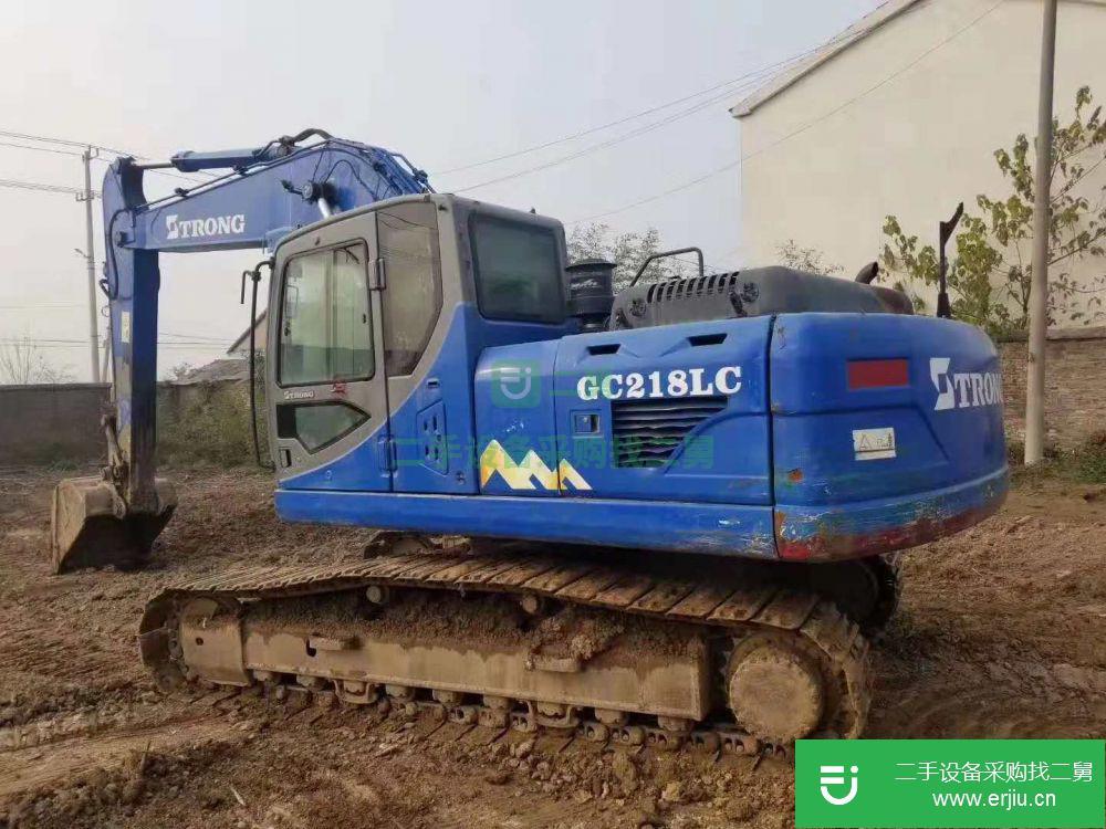 江蘇出售二手山重建機GC218LC挖掘機
